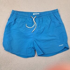 Maamgic‎ Mens Swim Trunks XL Blue Mesh Lined Quick Dry Shorts
